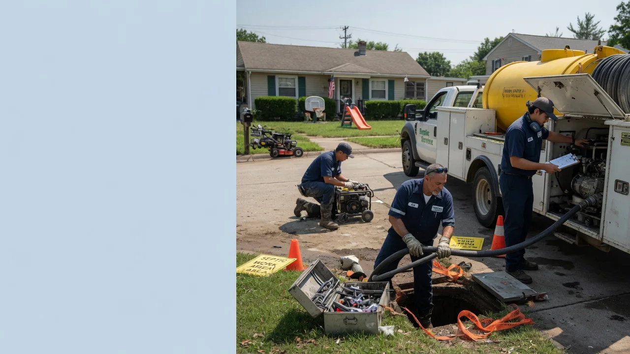 Septic Tank Pumping in Gleason, TN near me